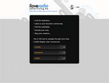 Tablet Screenshot of iloveradio.be